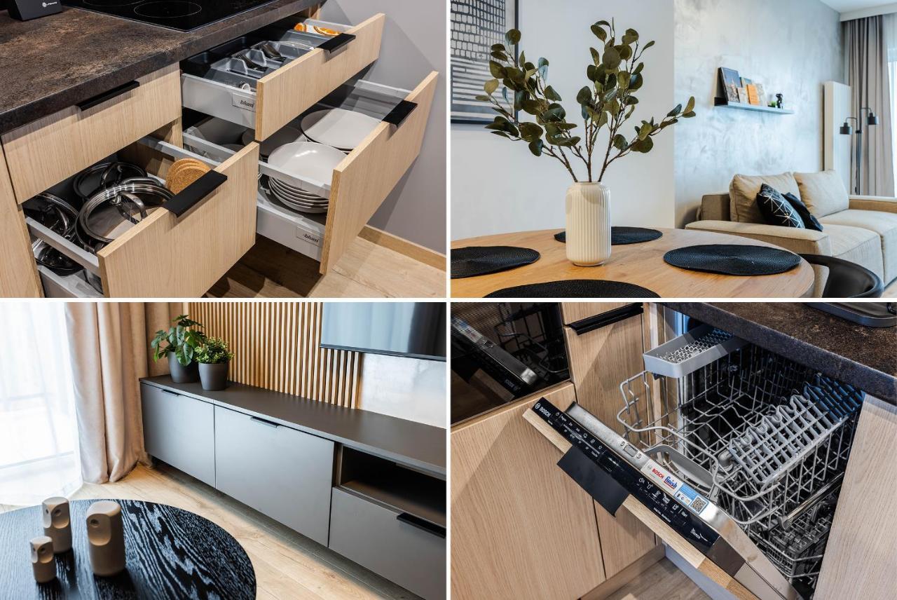 Klimatyzowany Apartament Very Berry Z Parkingiem W Poznaniu By Noclegi Renters Bagian luar foto
